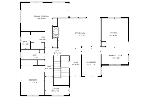 Floorplan - 5539 Crestline Dr, Foresthill, CA 95631 photo 1 of 3