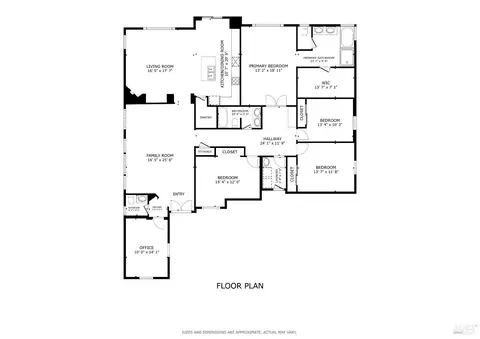 Floorplan - 1105 Bello Dr, Dixon, CA 95620 photo 1 of 1