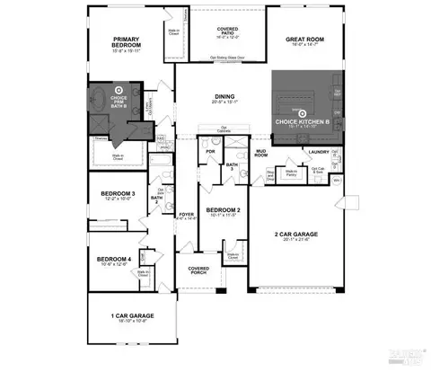 Floorplan - 4031 Marshall Rd, Vacaville, CA 95687 photo 1 of 1