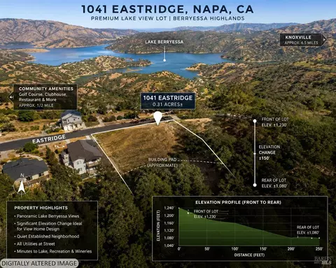 1041 Eastridge Dr, Napa, CA 94558
