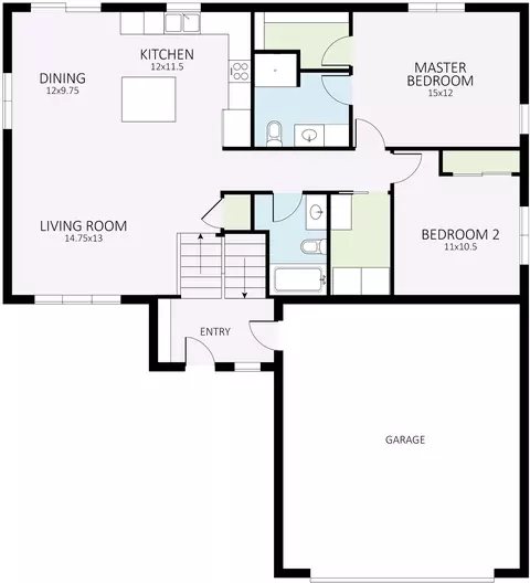 Floorplan - 703 Johnson St, Merrill, WI 54452 photo 1 of 2