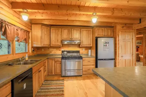 Kitchen - 236841 Eau Claire River Rd, Aniwa, WI 54408 photo 2 of 5
