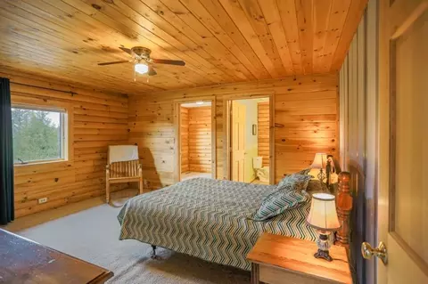 Bedroom - 236841 Eau Claire River Rd, Aniwa, WI 54408 photo 6 of 7