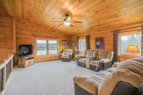 Living - 236841 Eau Claire River Rd, Aniwa, WI 54408 photo 3 of 5
