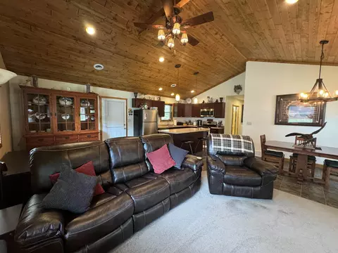 Living - 10386 Forest Rd, Tomahawk, WI 54487 photo 4 of 5