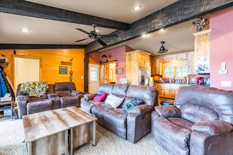 Living - w5840 Robinson Road, Tomahawk, WI 54487 photo 3 of 4