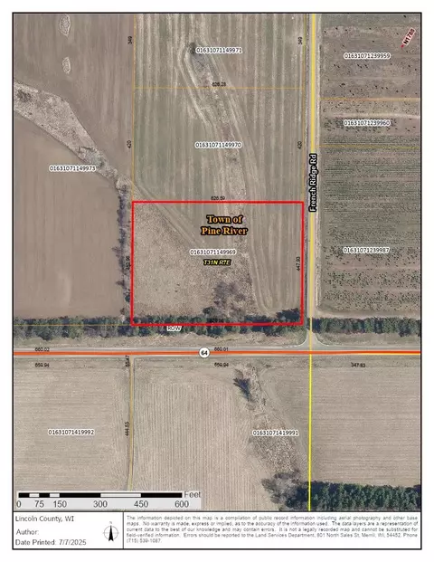 lot3 French Ridge Rd, Pine River, WI 54452