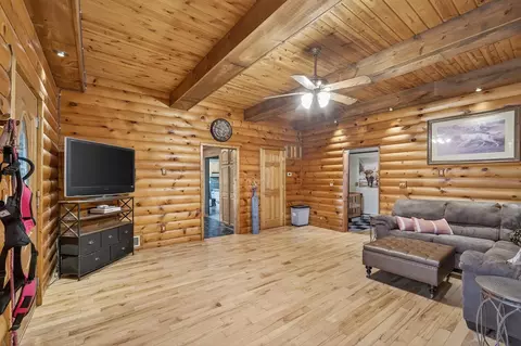 Living - e2290 Flaata Road, Iola, WI 54945 photo 2 of 3
