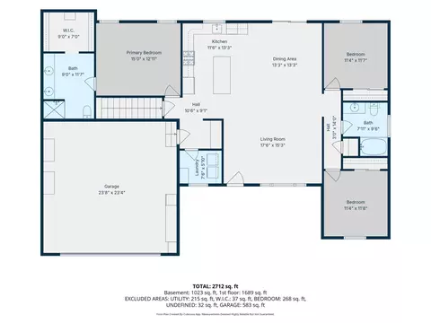 Floorplan - 1511 Pine Notch Ln, Tomahawk, WI 54487 photo 1 of 3