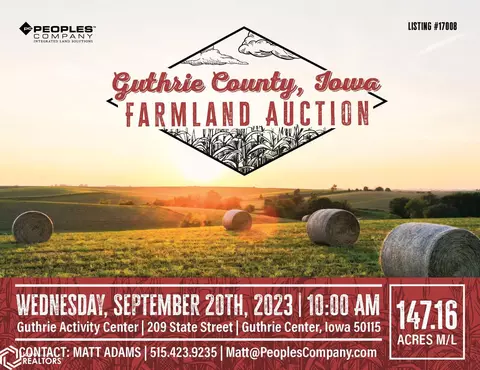 Justice Road, Guthrie Center, IA 50115