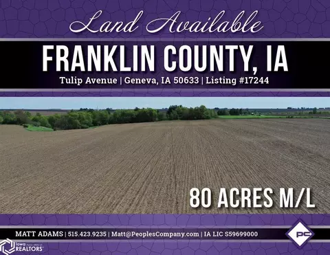 Tulip Avenue, Geneva, IA 50633