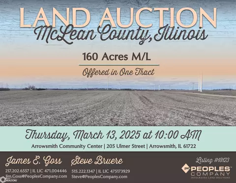 County Road 1200 N, Arrowsmith, IL 61722