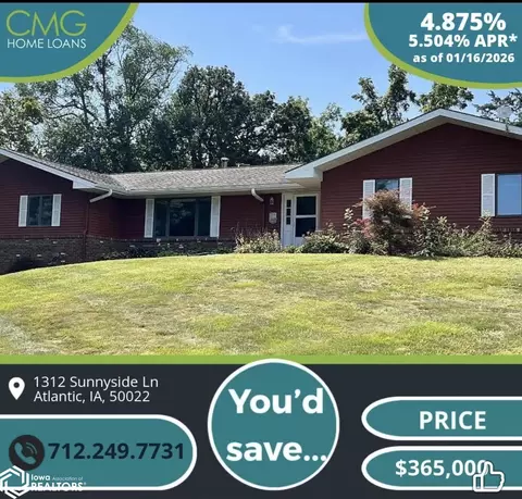 1312 Sunnyside Ln, Atlantic, IA 50022