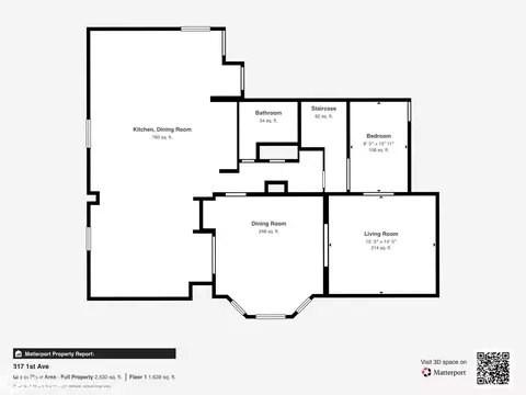 Floorplan - 317 E 1st St, Arthur, IA 51431 photo 2 of 3