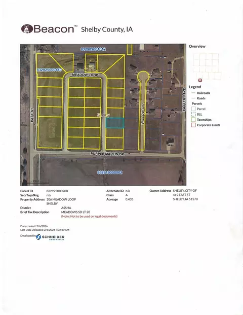 lot20 106 Meadow Loop, Shelby, IA 51570
