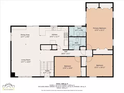 Floorplan - 1221 Charles St, Spearfish, SD 57783 photo 1 of 3