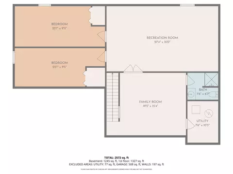 Floorplan - 2122 11th Ave, Belle Fourche, SD 57717 photo 2 of 2