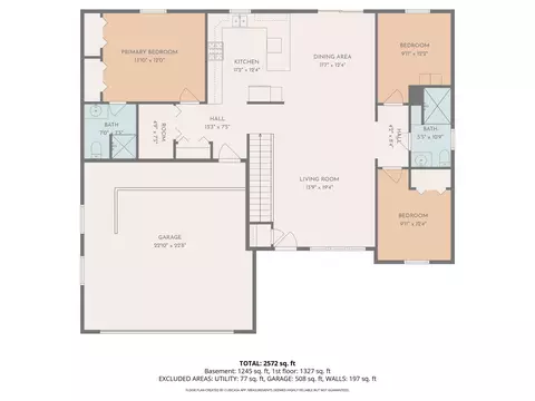 Floorplan - 2122 11th Ave, Belle Fourche, SD 57717 photo 1 of 2