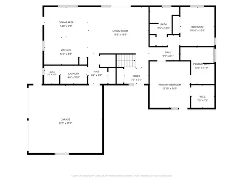 Floorplan - 25007 Chandler Dr, Custer, SD 57730 photo 1 of 3