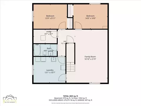 Floorplan - 719 Zenith St, Belle Fourche, SD 57717 photo 2 of 5