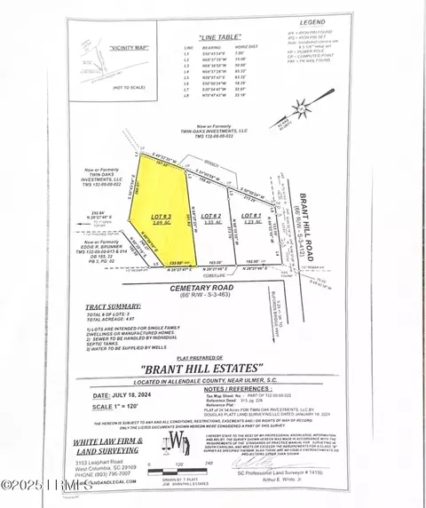 3569 Cemetary Rd, Ulmer, SC 29849