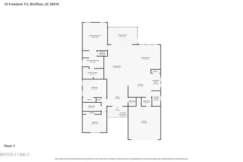 Floorplan - 19 Freedom Trl, Bluffton, SC 29910 photo 2 of 2
