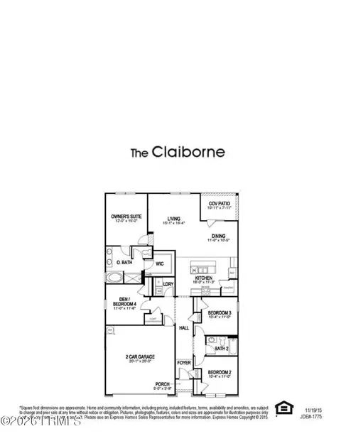 Floorplan - 102 Tanners Run, Bluffton, SC 29910 photo 1 of 1