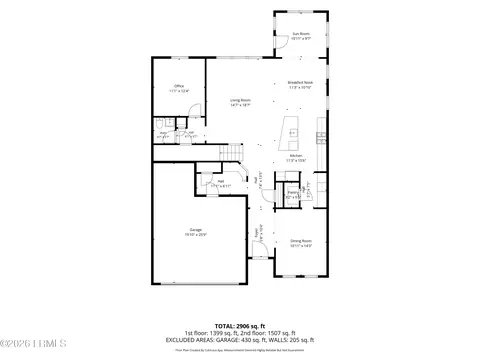 Floorplan - 554 Danner Dr, Bluffton, SC 29909 photo 2 of 3