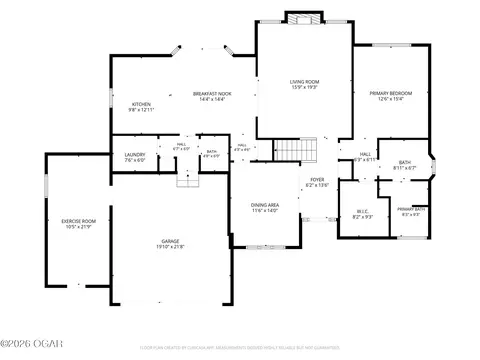 Floorplan - 105 Briarbrook Drive Carl Junction Mo 64834 Dr, Carl Junction, MO 64834 photo 1 of 2