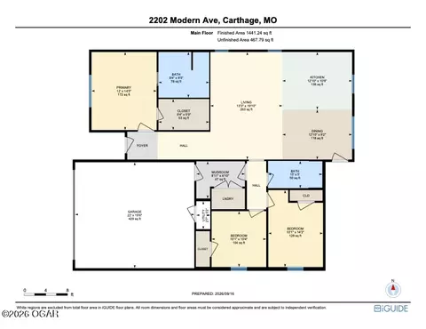 Floorplan - 2202 Modern Avenue Carthage Mo 64836 Ave, Carthage, MO 64836 photo 1 of 1