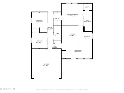 Floorplan - 110 W Park Street Monett Mo 65708 St, Monett, MO 65708 photo 1 of 1