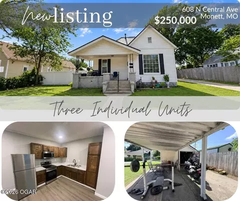 608 N Central Avenue Monett Mo 65708 Ave, Monett, MO 65708