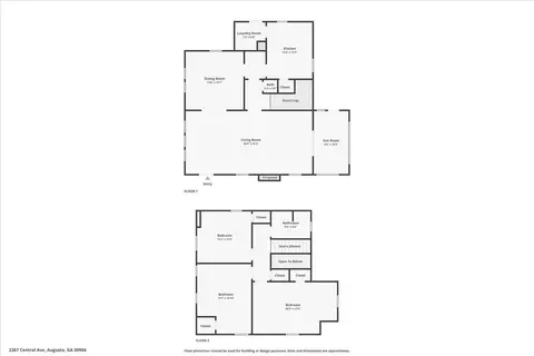 Floorplan - 2267 Central Ave, Augusta, GA 30904 photo 1 of 1