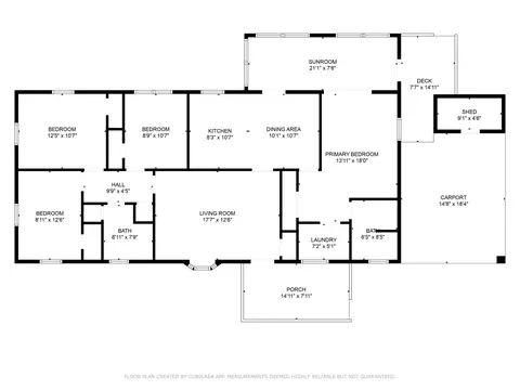 Floorplan - 110 4th St, Jackson, SC 29831 photo 1 of 1
