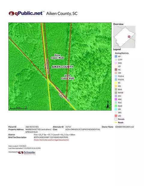 lot6 Warbonnet Rd, Springfield, SC 29146