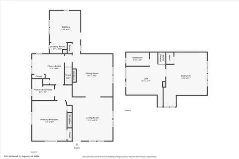 Floorplan - 2131 Mcdowell St, Augusta, GA 30904 photo 1 of 3
