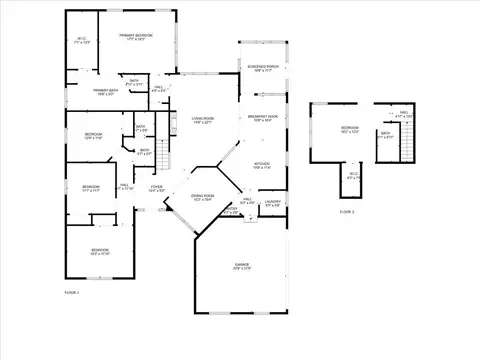 Floorplan - 5170 Windmill Place Pl, Evans, GA 30809 photo 3 of 3