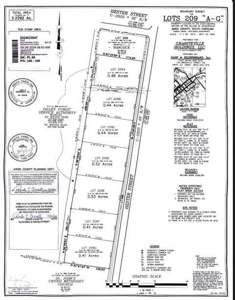 lot209 D Hester St, Graniteville, SC 29829