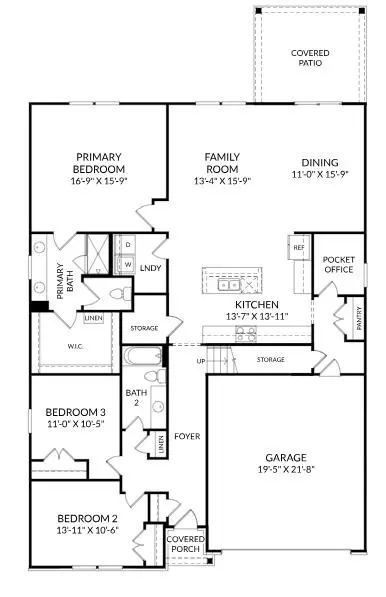 Floorplan - 349 Tupelo Pass, Harlem, GA 30814 photo 1 of 2