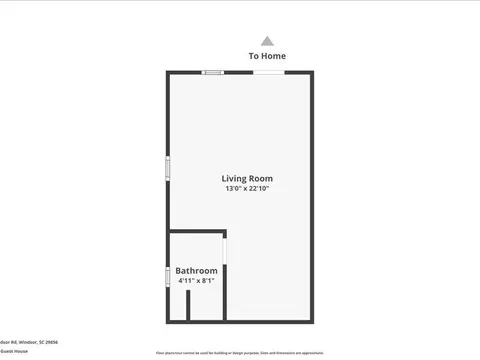 Floorplan - 303 N Windsor Rd, Windsor, SC 29856 photo 10 of 10