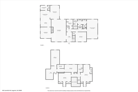 Floorplan - 802 Camellia Rd, Augusta, GA 30909 photo 1 of 3