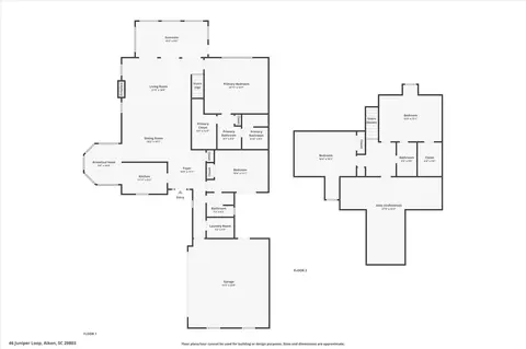 Floorplan - 46 Juniper Loop, Aiken, SC 29803 photo 1 of 1