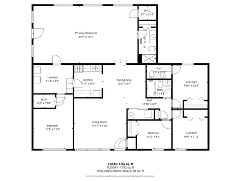 Floorplan - 3317 Forest Estates Dr, Augusta, GA 30909 photo 1 of 1