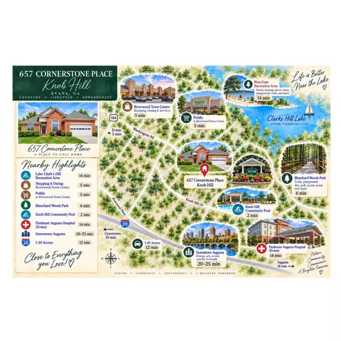 View/Area - 657 Cornerstone Pl, Evans, GA 30809 photo 2 of 2