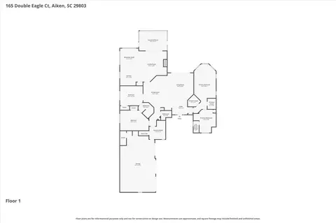Floorplan - 165 Double Eagle Ct, Aiken, SC 29803 photo 1 of 2