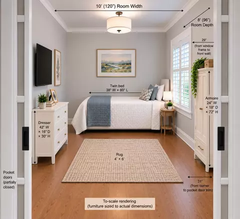 Bedroom - 132 Pinyon Pine Loop, Aiken, SC 29803 photo 1 of 4