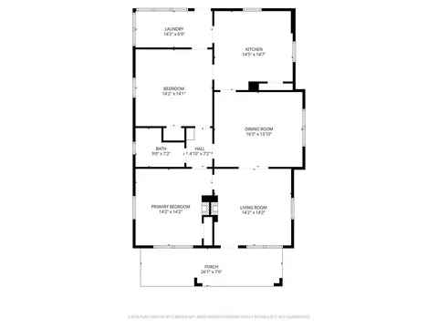 Floorplan - 1307 Beman St, Augusta, GA 30904 photo 1 of 1