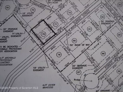 Sunset Street, Archbald, PA 18403