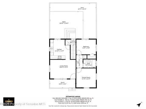 Floorplan - 115 Marion St, Old Forge, PA 18518 photo 1 of 4
