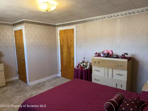 Bedroom - 710 Maple St, Old Forge, PA 18518 photo 5 of 7
